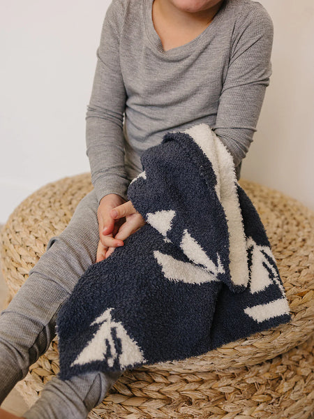 Sailboat Plush Blanket