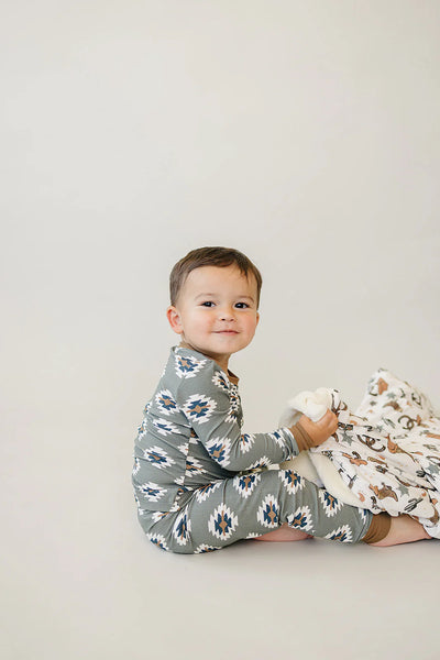 Outlaw Cowboy Bamboo Fleece Quilt