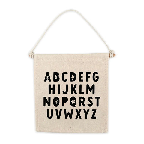 Alphabet Canvas Hang Sign