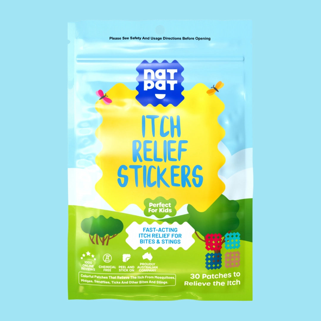 Bite Work Sticker Natural Itch & Bug Bite Relief Stickers – Boka Boutique