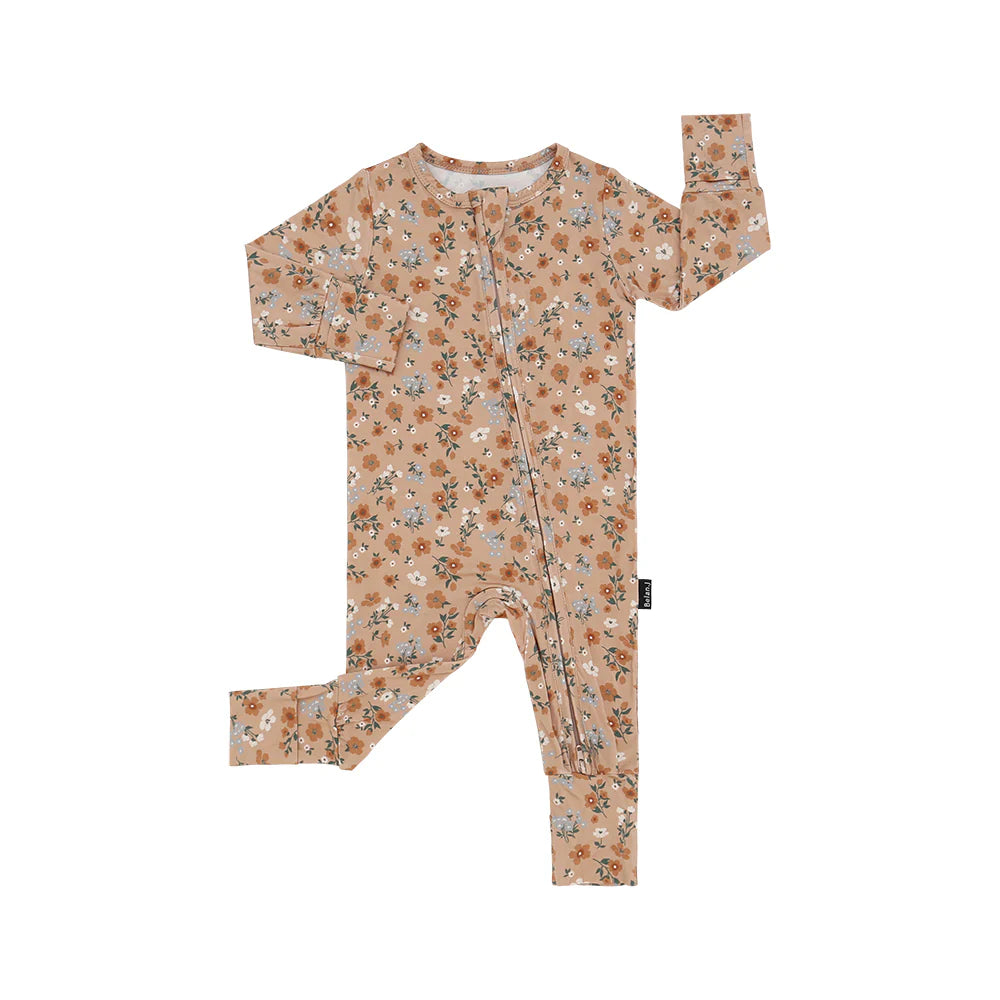 Bamboo Zipper Sleeper - Amber Garden