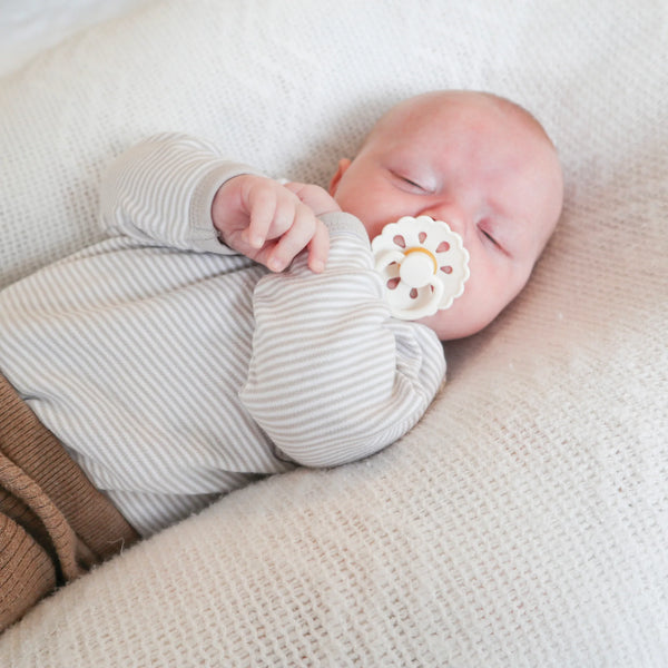 Natural Latex Pacifiers - Blush & Cream