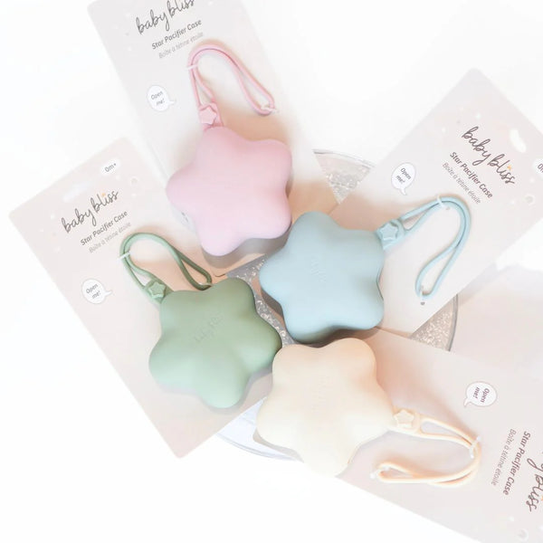 Star Pacifier Holder Case