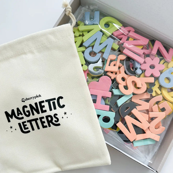 Pastel Rainbow Soft Foam Magnetic Letters & Symbols 150pc Set