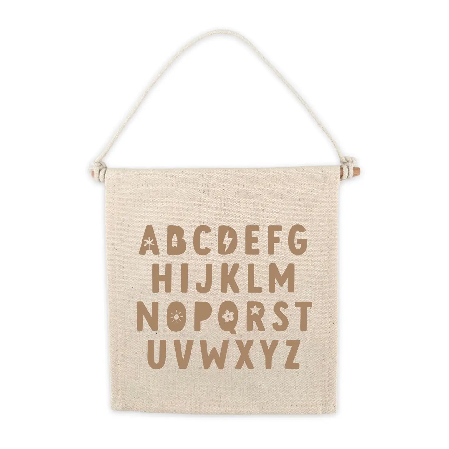 Alphabet Canvas Hang Sign