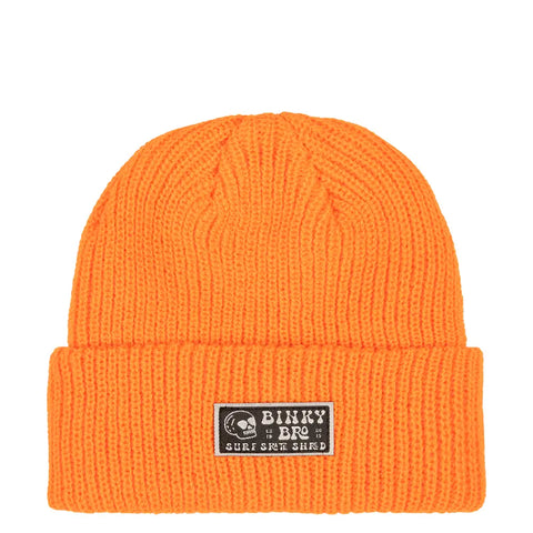 Kids Beanie Crypt Fish Neon Orange