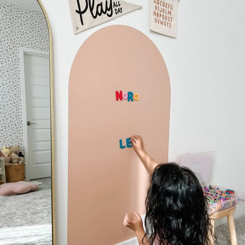 Blush Magic Playwall - Arch Magnetic Wall Decal For Kids