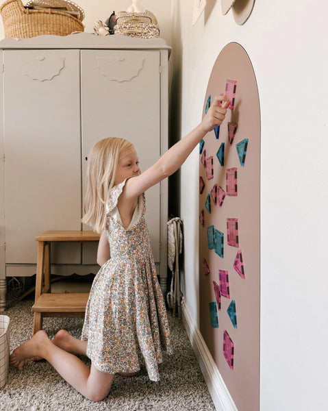 Caramel Magic Playwall - Arch Magnetic Wall Decal For Kids