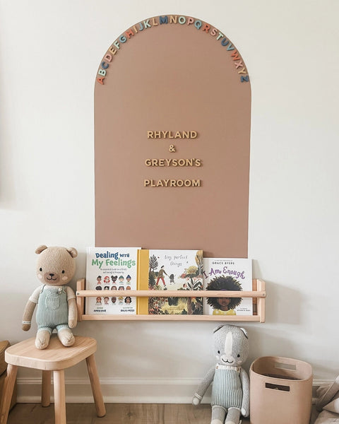Blush Magic Playwall - Arch Magnetic Wall Decal For Kids