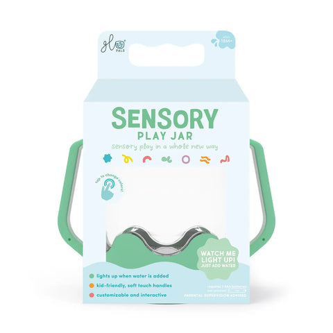 Teal Sensory Play Jar