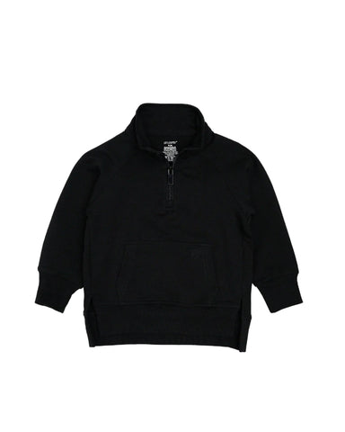 Quarter Zip Pullover - Black