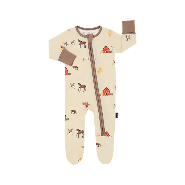 Bamboo Zipper Sleeper - Hay Neighbour