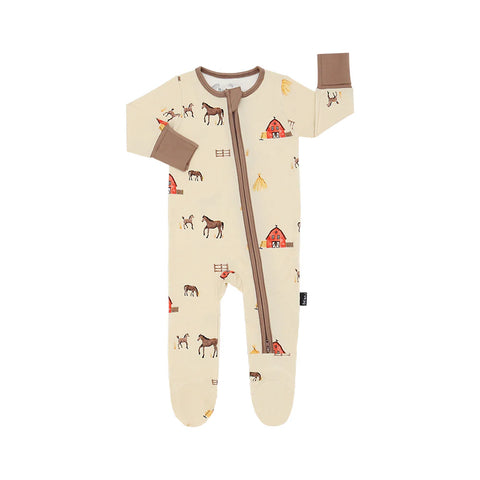 Bamboo Zipper Sleeper - Hay Neighbour
