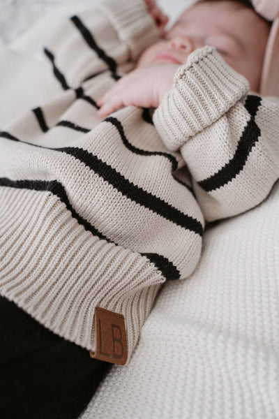 Knit Sweater - Pinstripe