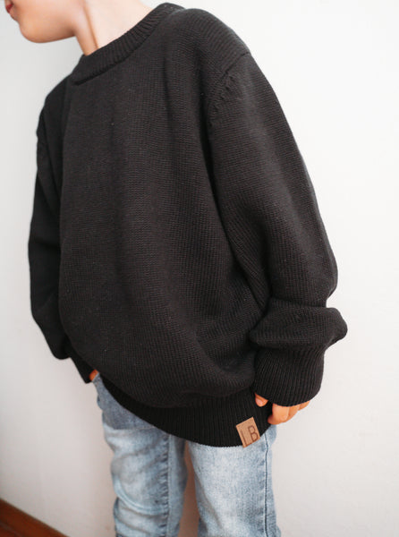 Knit Sweater - Black