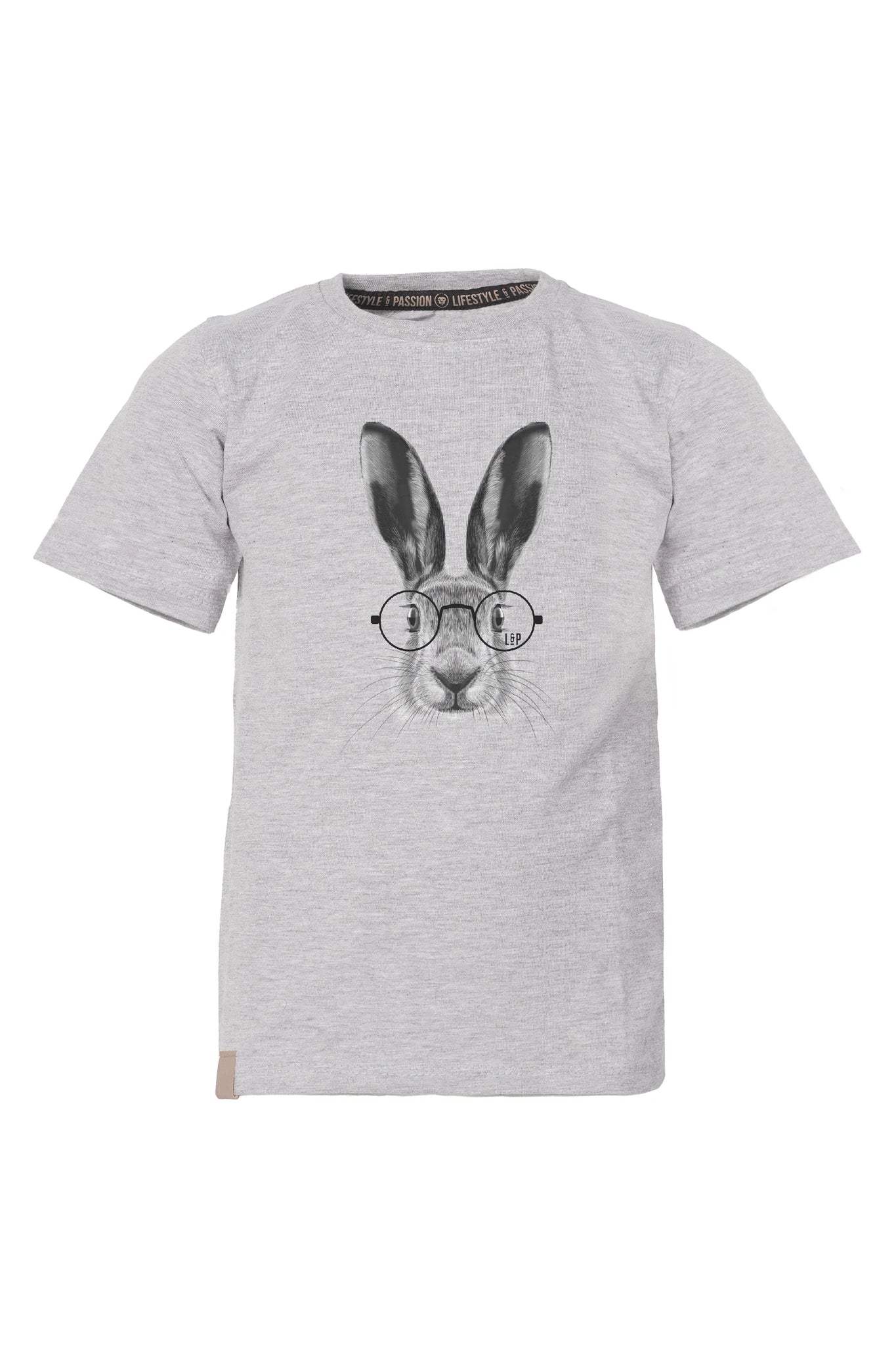 Short Sleeve Cotton T-Shirt - Hare