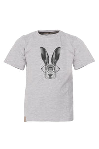 Short Sleeve Cotton T-Shirt - Hare