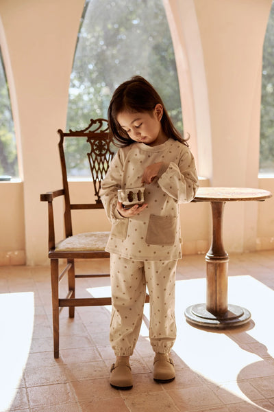 Summer Organic Bamboo Jogger-Dots