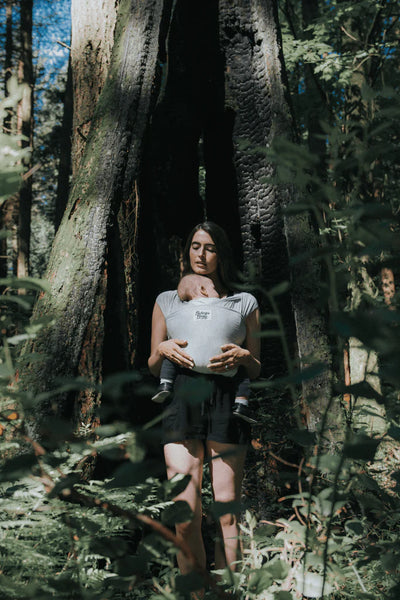 The Rachel Beluga Wrap- Light Grey Heather