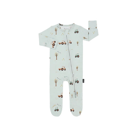 Bamboo Zipper Sleeper - Tractors