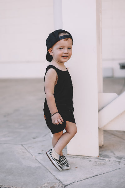 Bamboo Tank - Black