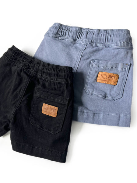 Cotton Twill Short - Black