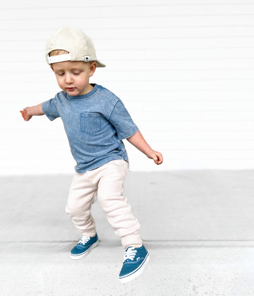 Embroidered Jogger - Ivory
