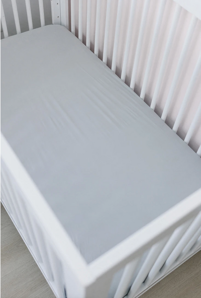 Stone Stretch Crib Sheet