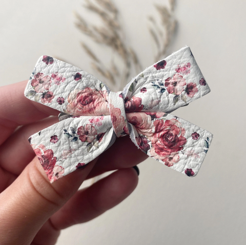 Chelsea Bow | Painted Floral