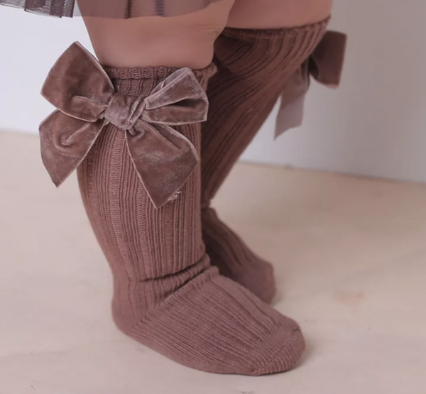 Bow Knee Socks