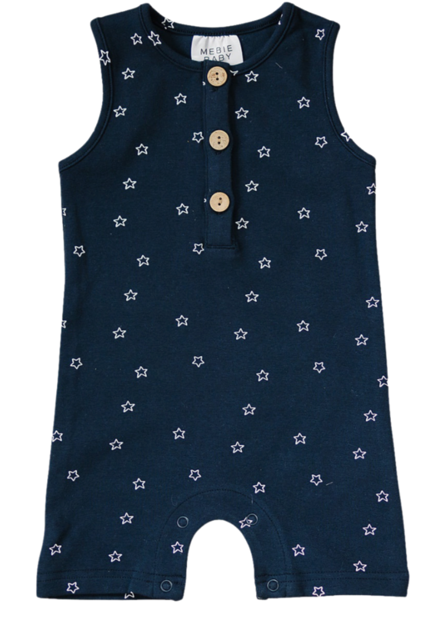 Short Romper - Stars