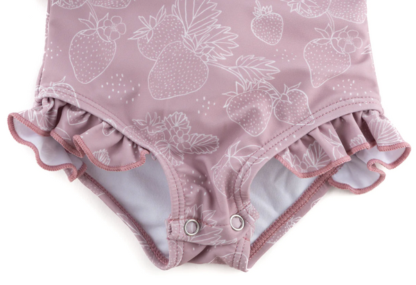 Ruffle Rashguard Suit - Ava