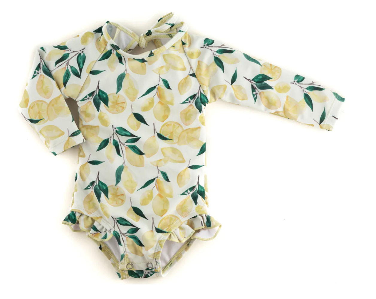 Ruffle Rashguard Suit - Sophie