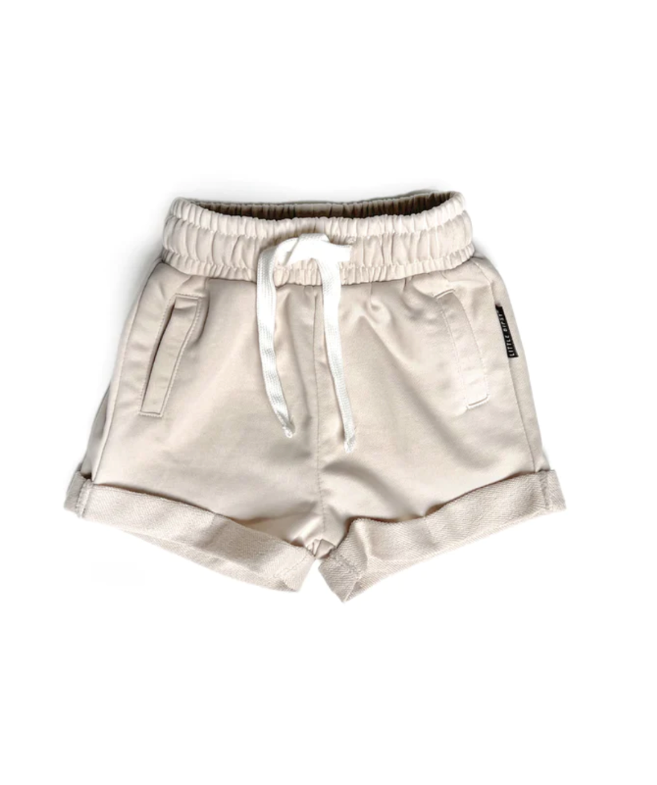 Raw Edge Short - Ivory