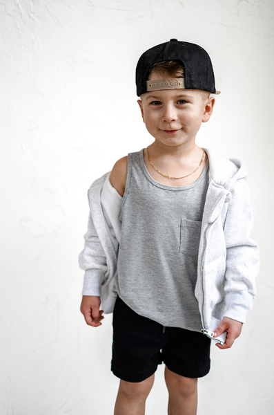 Bamboo Tank - Grey