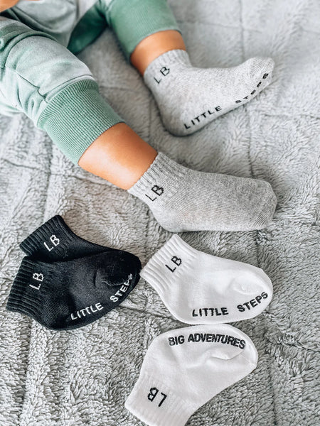 Sock 3 Pack - Grey
