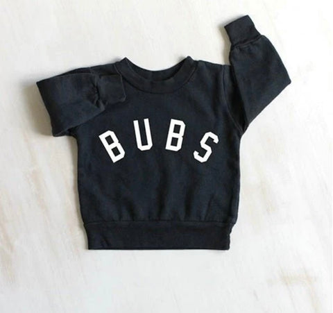 BUBS Everyday Sweatshirt - Black